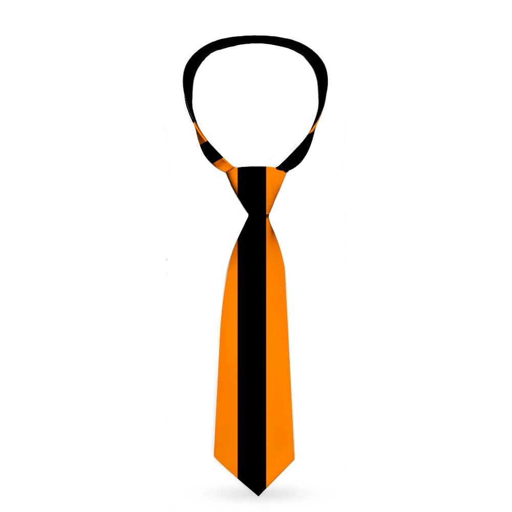 Necktie Standard - Stripe Black/Orange ACC NEWAnother great item from Rarewaves USA | Free delivery!