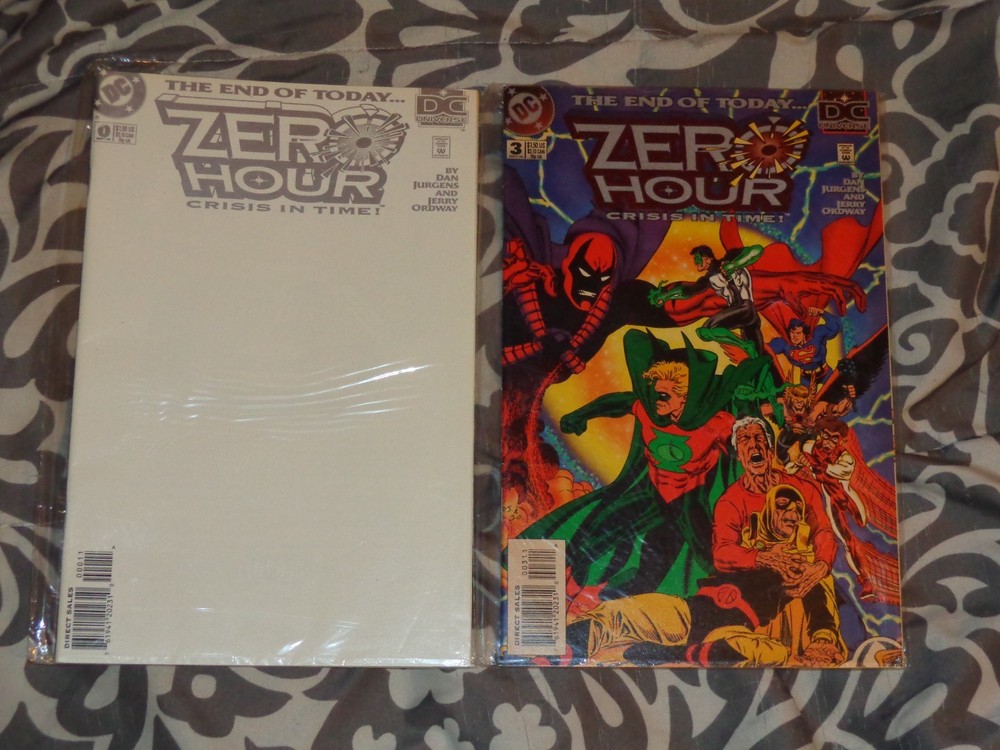 Zero Hour: Crisis in Time - issues #0, #3 - DC Comics - 1994