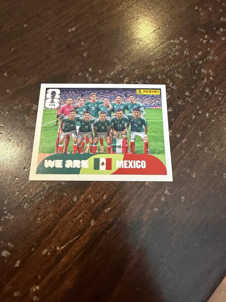 2026 Panini FIFA World Cup Sticker #MEX13 We Are Mexico