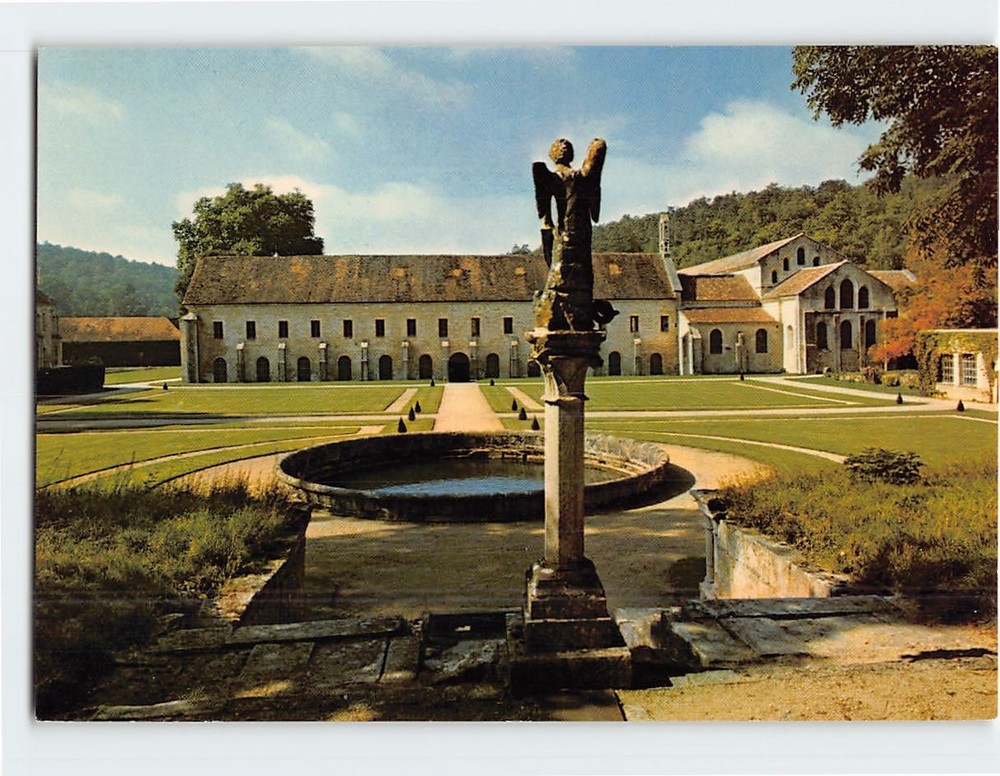 Postcard Abbaye de Fontenay Marmagne France