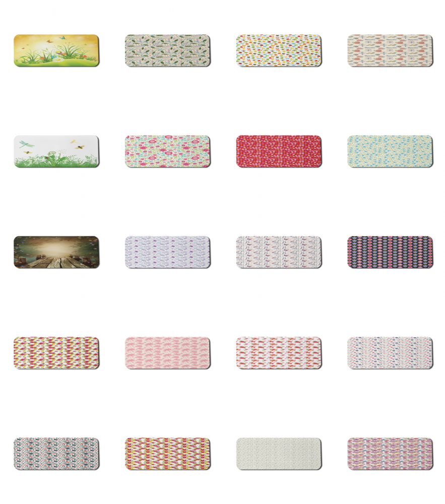 Ambesonne Spring Concept Rectangle Non-Slip Mousepad, 31