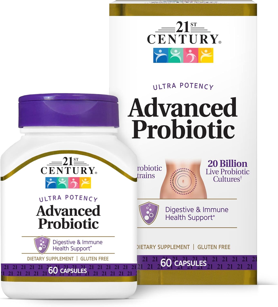 Advanced Probiotic Capsules, 60 Count (27505)