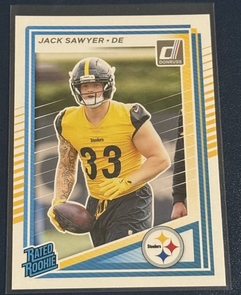 2025 Donruss - Rated Rookie Jack Sawyer #390