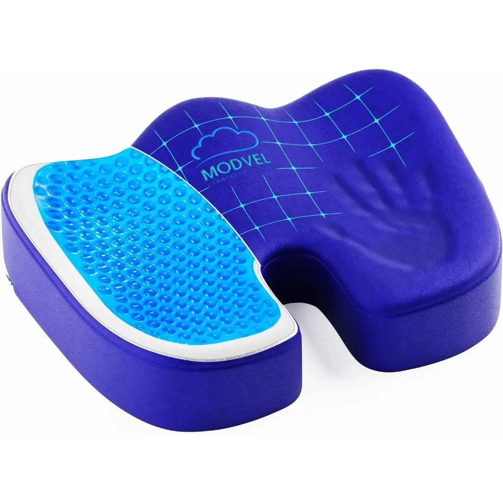 Gel Enhanced Seat Cushion, True High Density Memory Foam Pillow for Office Ch...