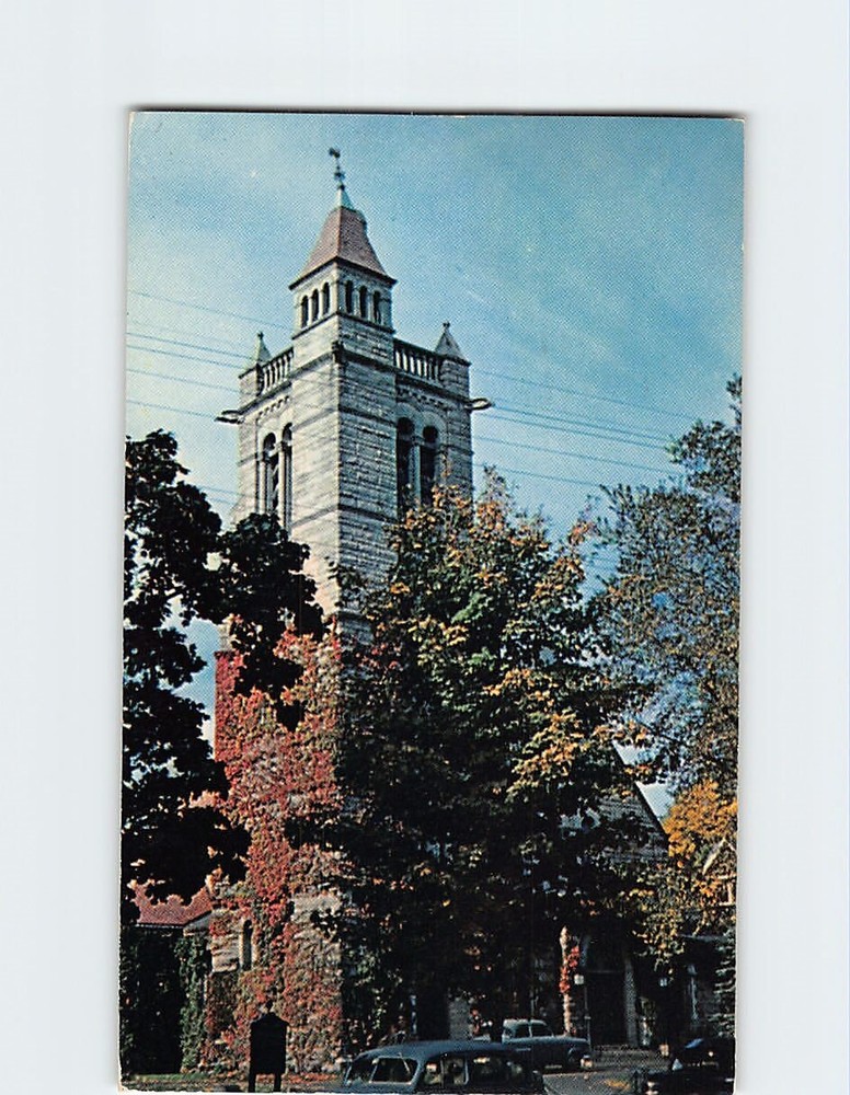 Postcard Episcopal Church Northampton Massachusetts USA