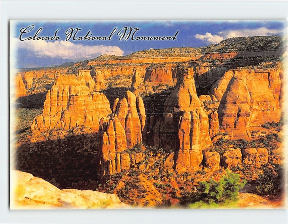Postcard Colorado National Monument Colorado USA