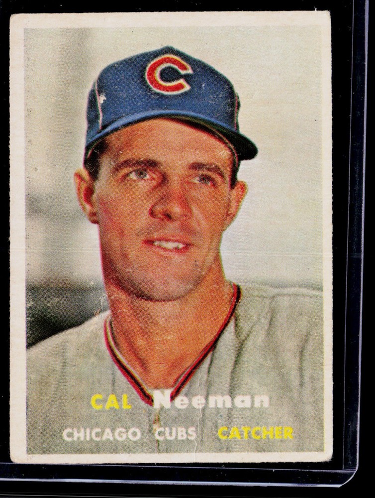 Cal Neeman 1957 Topps #353 RC Chicago Cubs