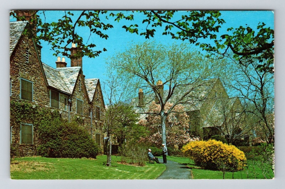 Maplewood NJ-New Jersey, Ward Homestead, Outside, Vintage Postcard
