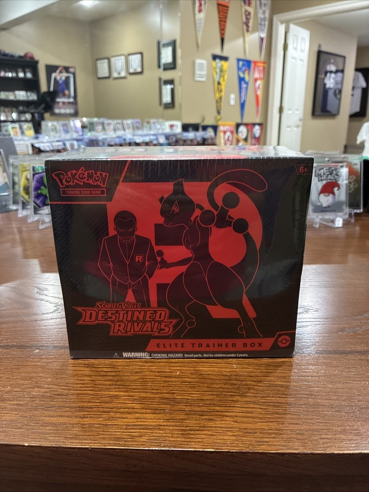 *FACTORY SEALED*Pokémon Scarlet & Violet Destined Rivals Elite Trainer Box