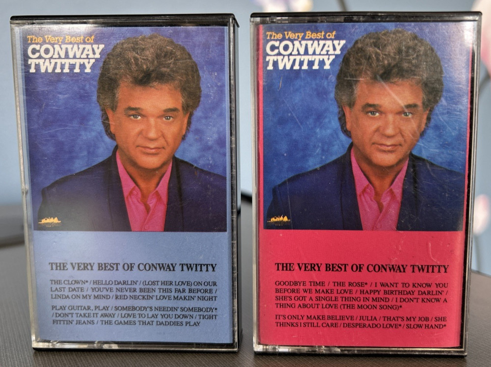 The Very Best Of CONWAY TWITTY - Cassette Tape Set  ~JJ