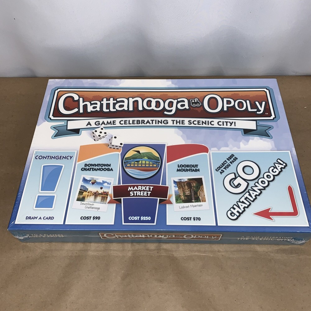 Late for the Sky: Chattanooga-Opoly Monopoly Board Game