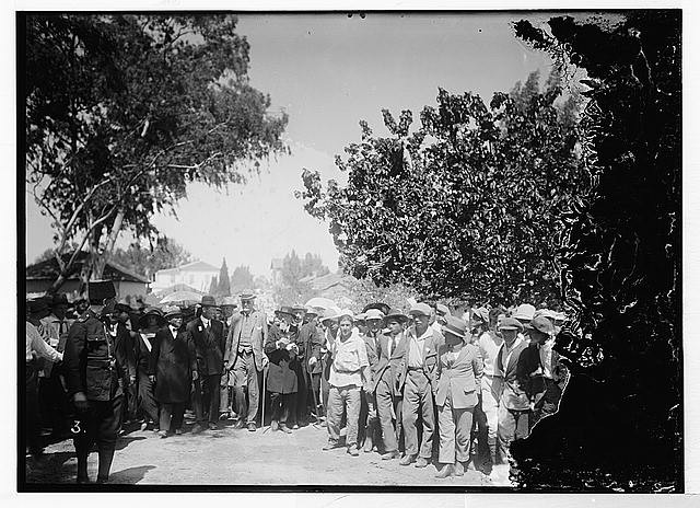 Photo:Balfour at Jewish colonies,1925,Middle East,American Colony Photo