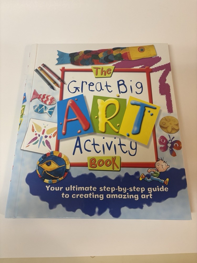 The Great Big Art Activity Book Sue Nicholson Deri Robins 2008 Hardcover Step-b…
