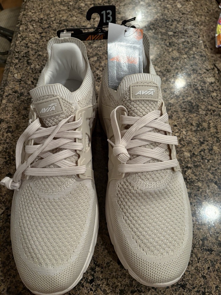 Avia Quickflash Men’s Size 13 Athletic Sneakers Shoes (Cream) New No Box
