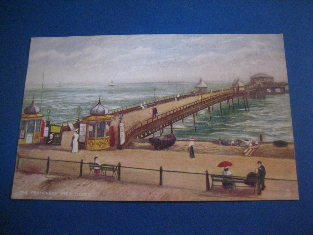 Antique Raphael Tuck Postcard Oilette Series Unposted Colorful Scrapbook Crafts