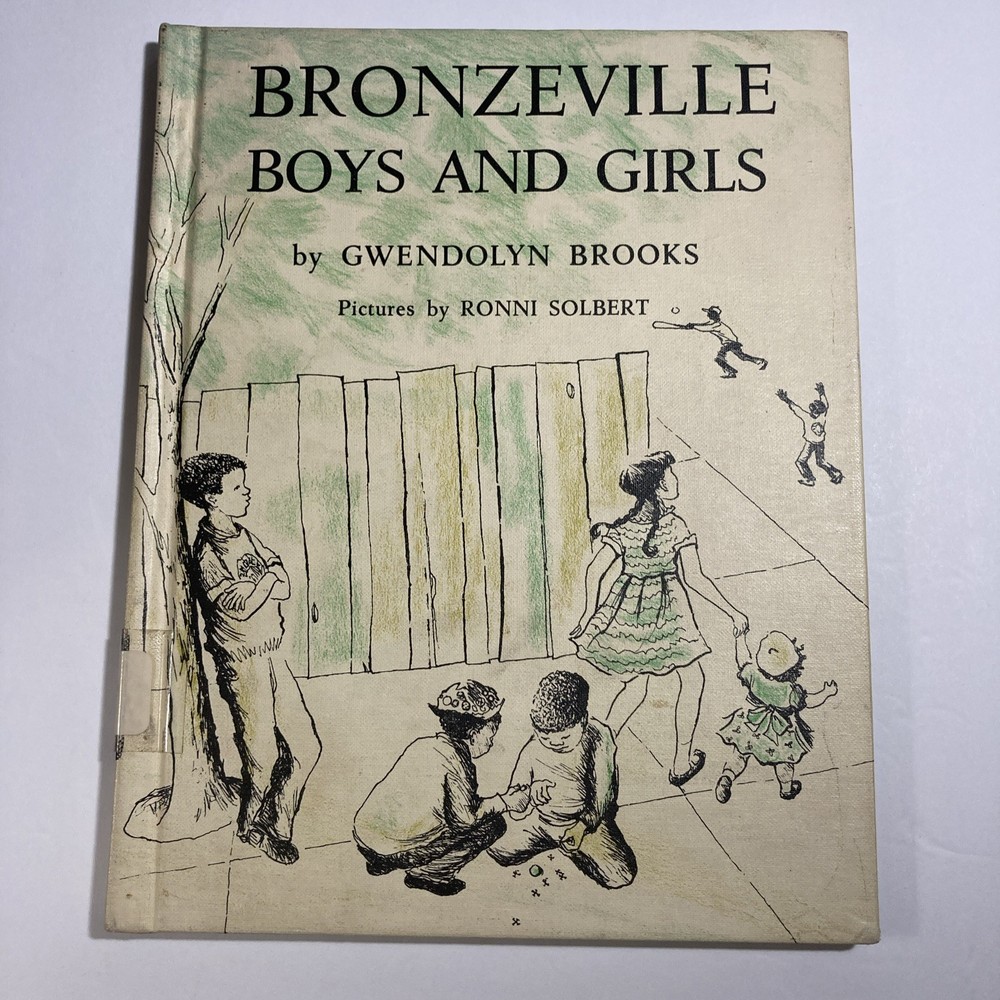 Bronzeville Boys and Girls by Gwendolyn Brooks HC Vintage Ex-Library Harper Row
