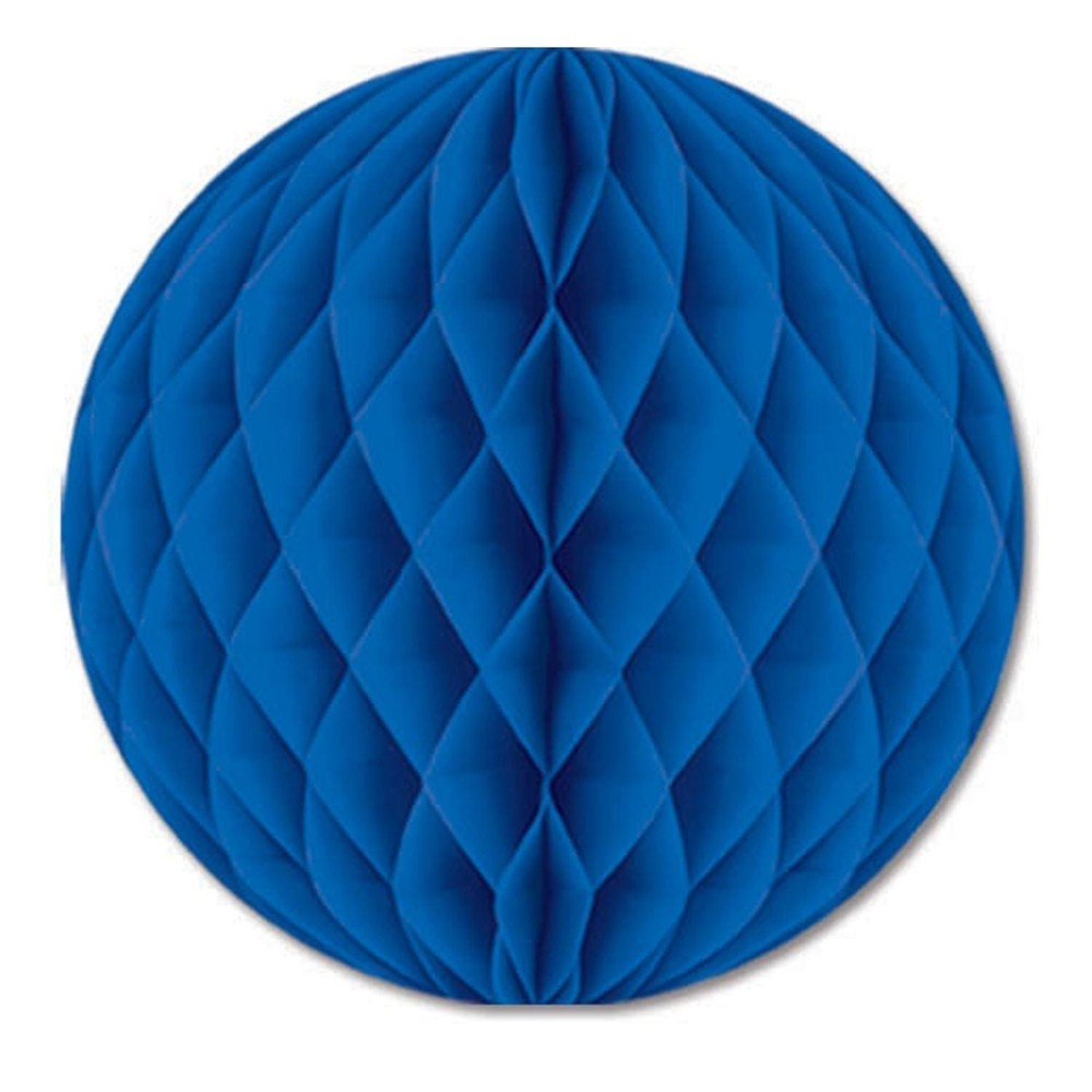Beistle Blue Art-Tissue Ball - General Occasion | Party Supply | Decoration
