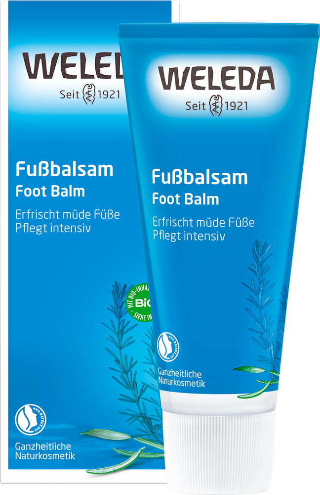 Weleda Soothing Foot Cream 75ml for Dry Cracked Heels