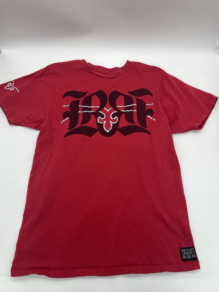 Rock Revival Women’s Short Sleeve Red T Shirt Vintage Size Medium
