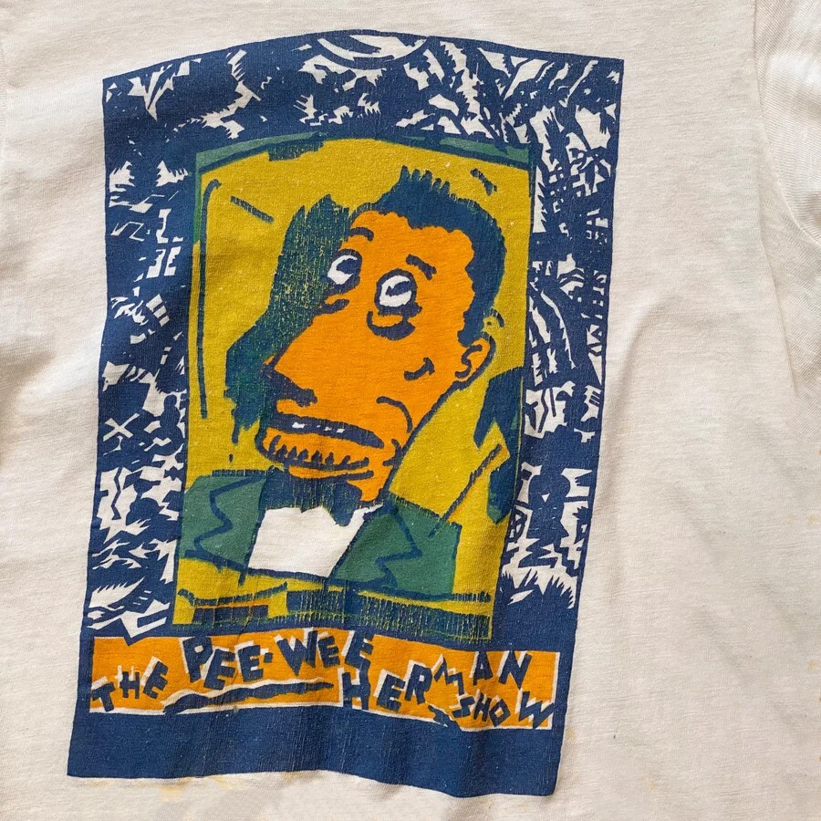 VTG The Man Show Gary Panter Shirt Short Sleeve White Unisex S-5XL