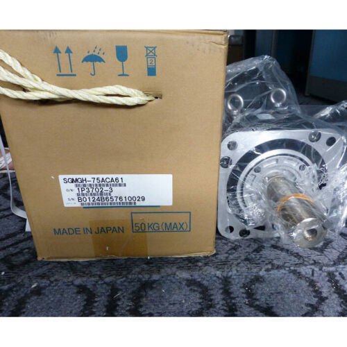 New Yaskawa SGMGH-75ACA61 Servo Motor Expedited Shipping One SGMGH75ACA61