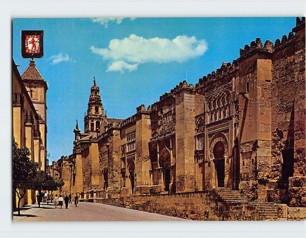 Postcard Mezquita's Door Cordoba Spain