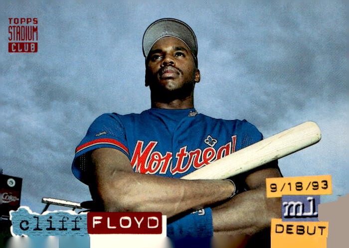 1994 Stadium Club #127 Cliff Floyd