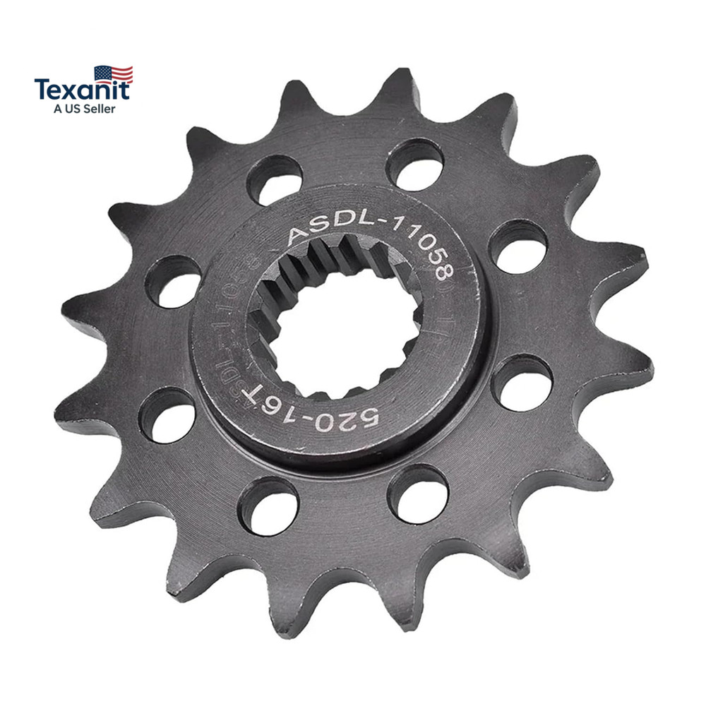 520 Chain Sprocket Kit 15T 16T 17T - Compatible with KTM Duke 690/790/890, 790 A