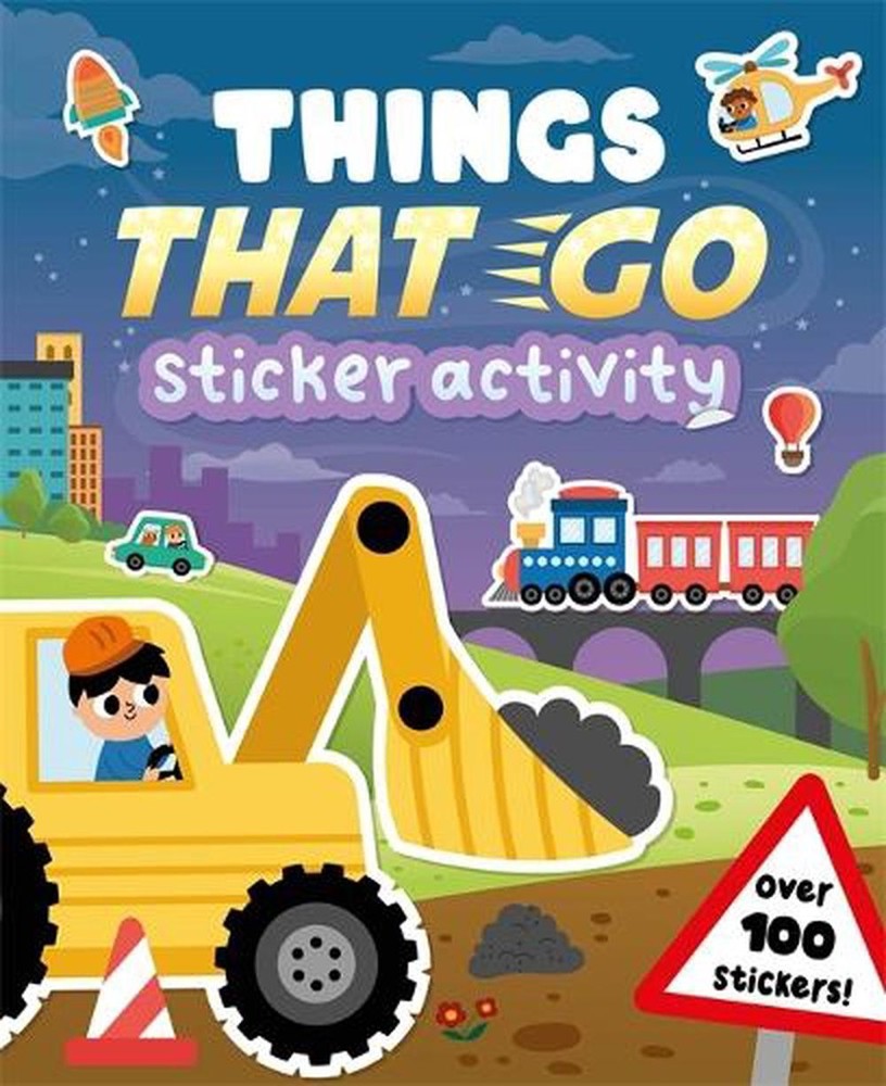 Things That Go Sticker Activity by Igloo Books Ltd Paperback Book