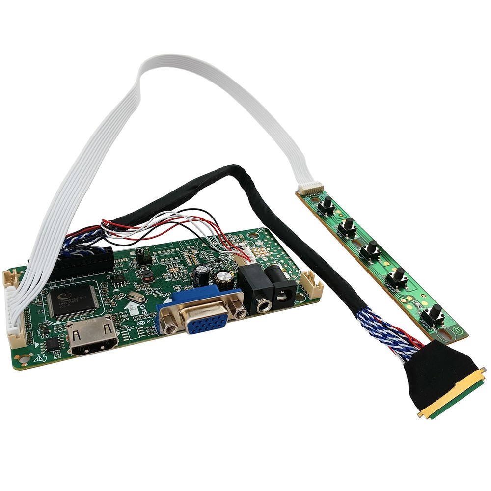 LCD Controller for N173HGE-L11 LP173WF1-TLB03 Screen VGA HDMI 4pin Audio Driver