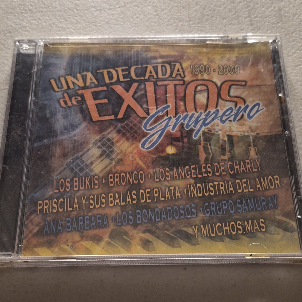 Fonovisa Una Decada de Exitos Grupero CD Los Bukis Bronco Regional Mexican