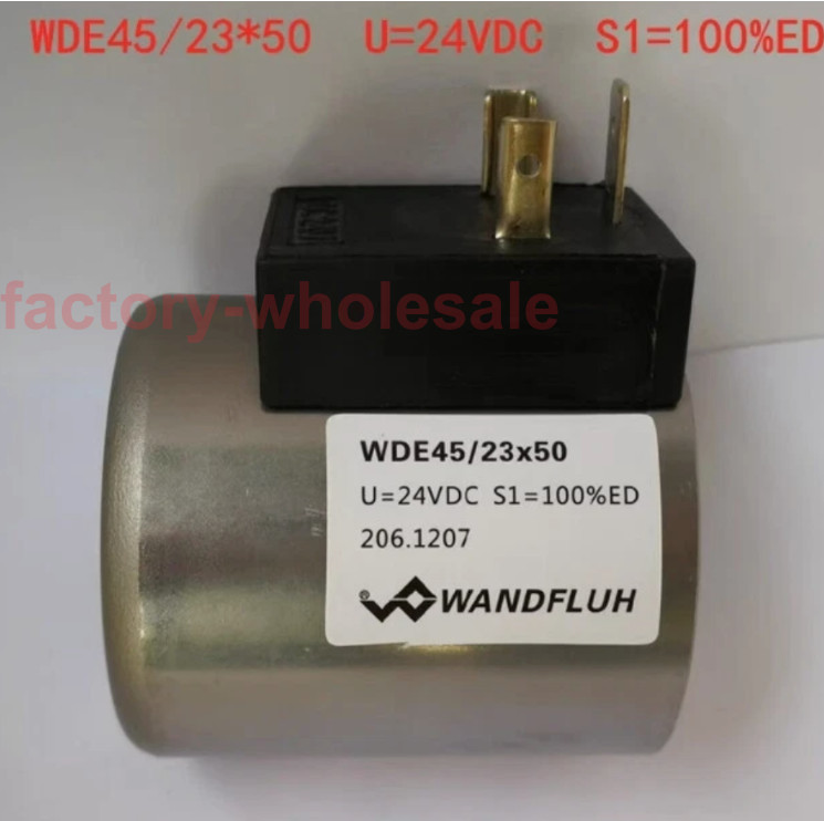 1PCS NEW for WANDFLUH WDE45/23*50 24VDC solenoid valve coil Fast Shipping