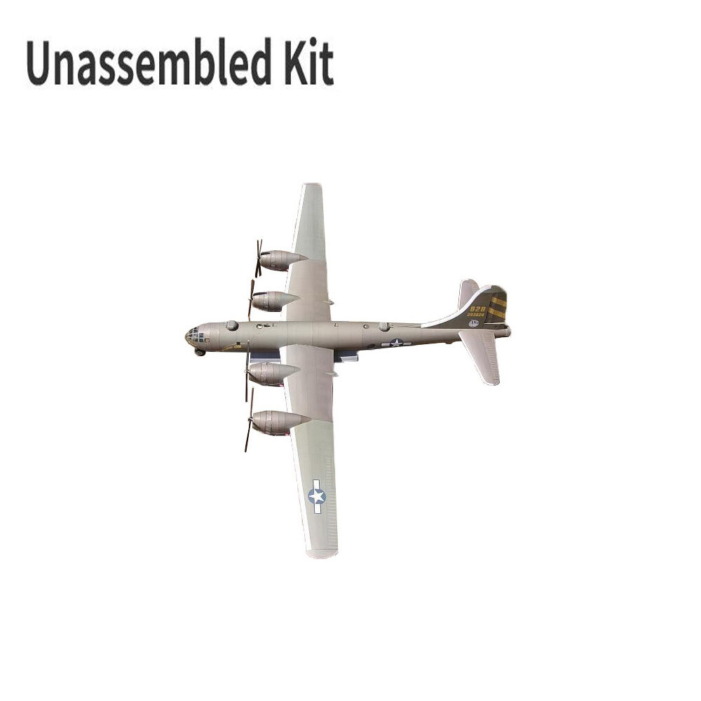 1:47 Boeing B-29 SuperFortress Bomber Bombardment Aircraft Paper Model Kit Toy