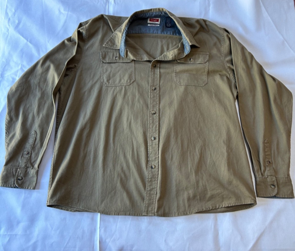 Wrangler Men's Button Down Shirt 2XL
