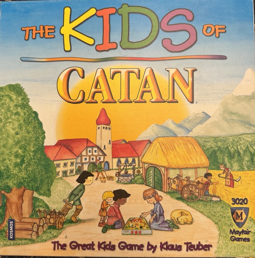The Kids If Catan Board Game Mayfair Games Complete Great Condition