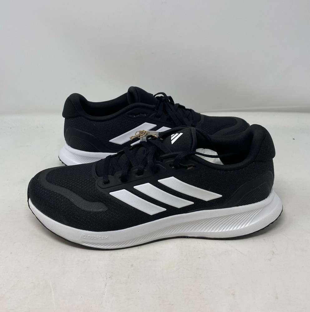 adidas Runfalcon 5 Men’s Running Shoes Black/White Size 10.5 IH7758 - No Box