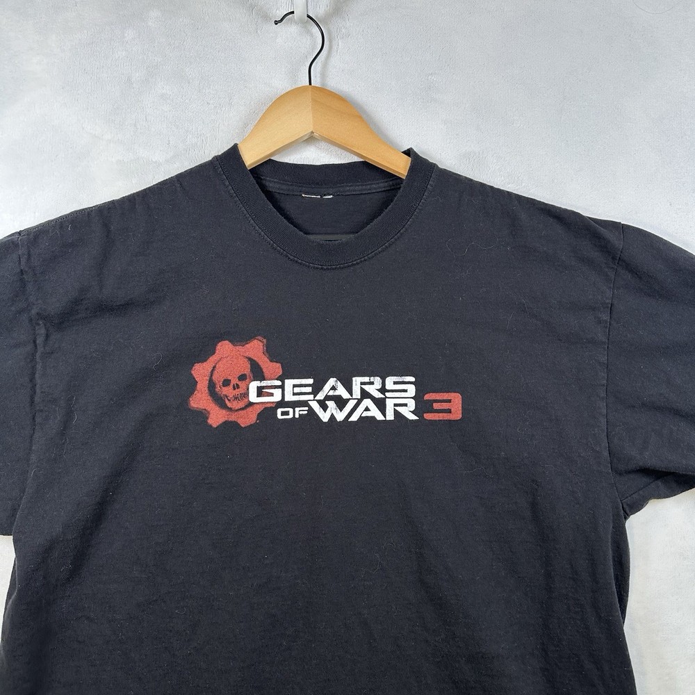 Official Gears Of War 3 2011 Epic Games Video Game Promo T-shirt Mens L
