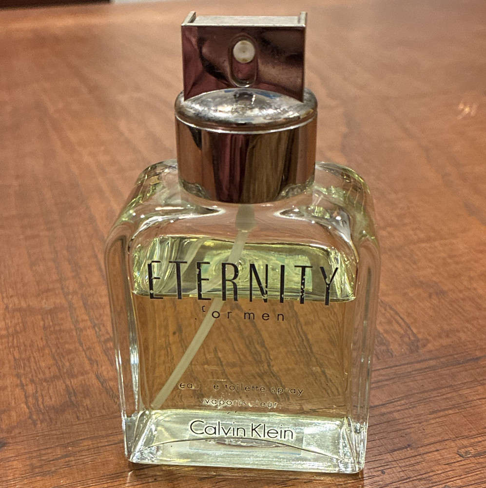 Calvin Klein Eternity for Men Eau de Toilette Spray, Regular Size 3.4 fl oz