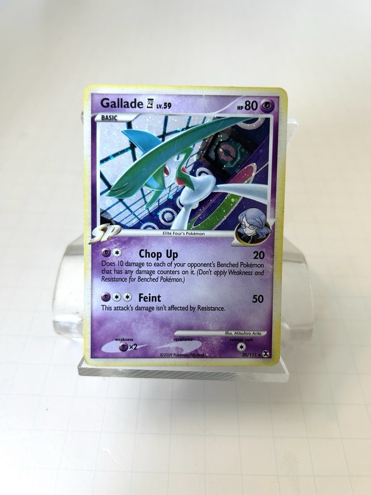 Gallade E4 20/111 DPPt Rising Rivals Holo Rare EN 2009 Pokemon TCG 80 HP