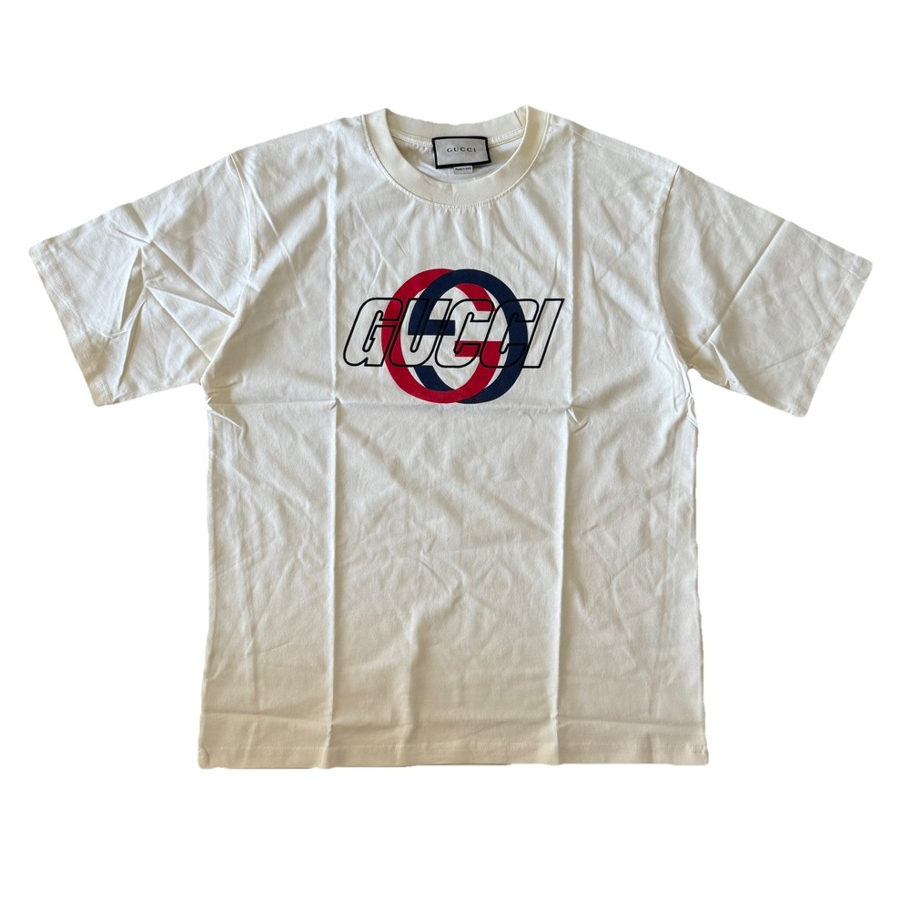 Men's Gucci Cotton T-shirt - White, XL