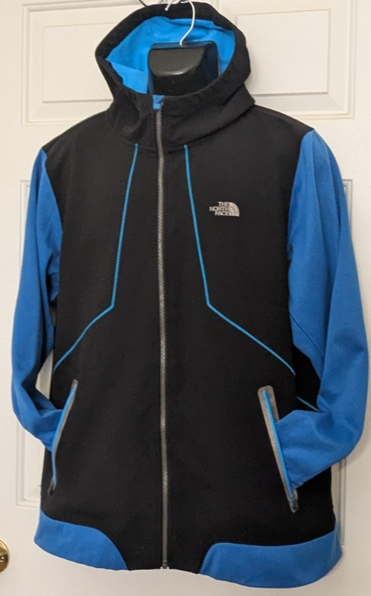 THE NORTH FACE Men's Wind Jacket Size XL Black/Blue