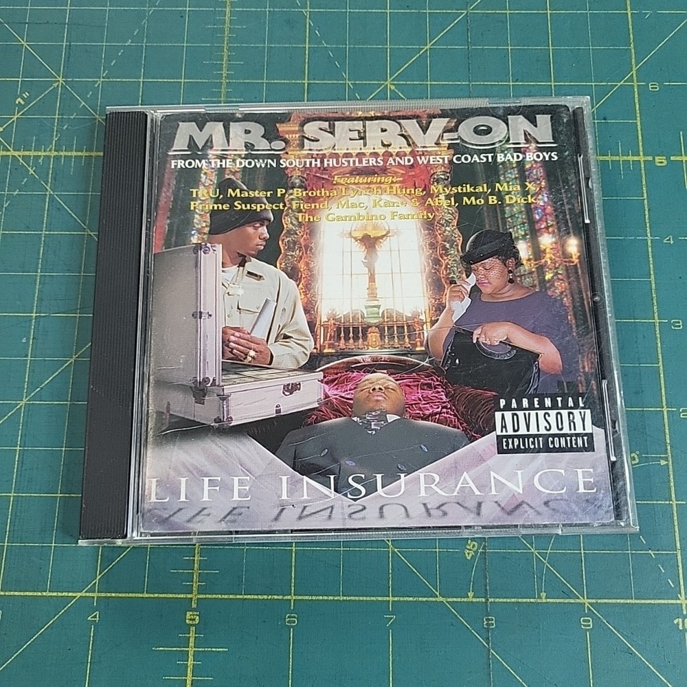 MR. SERV-ON Life Insurance CD No Limit Records New Orleans Rap Master P TRU 1997