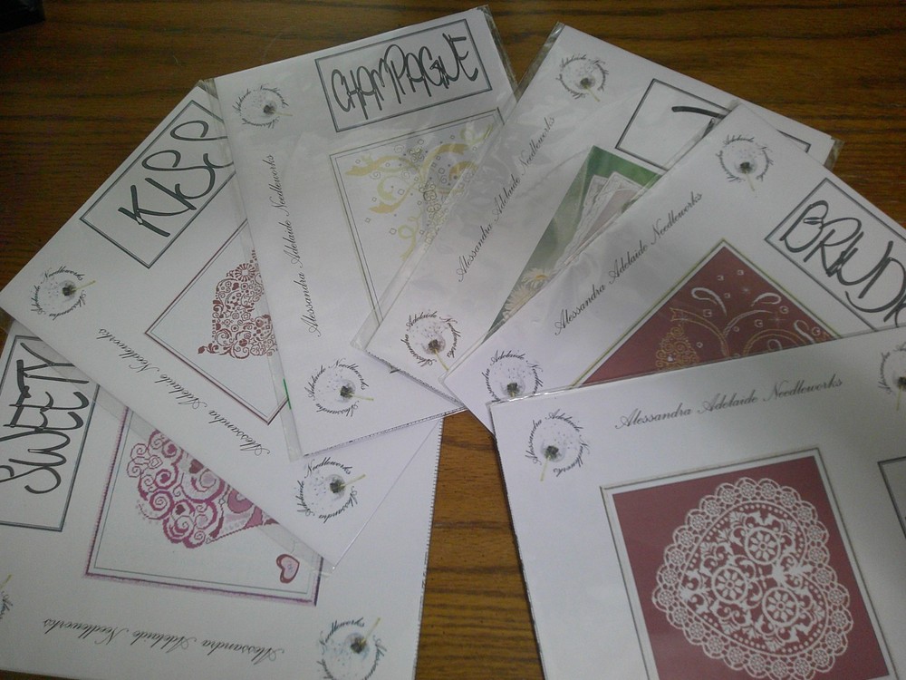 Lot of 6 Alessandra Adelaide Needleworks Cross Stitch Patterns
