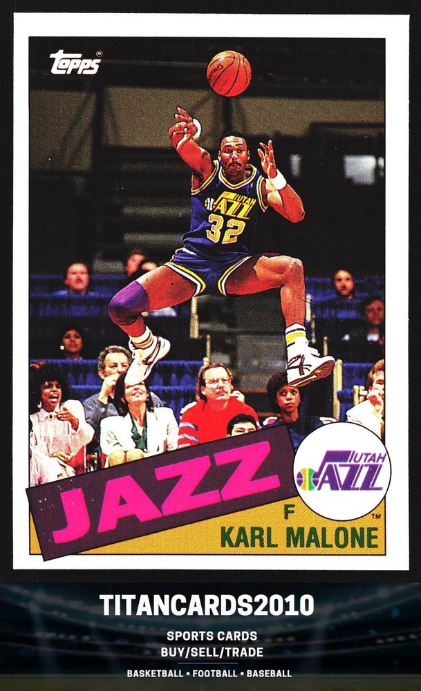 Karl Malone 1992-93 Topps Archives Utah Jazz #66