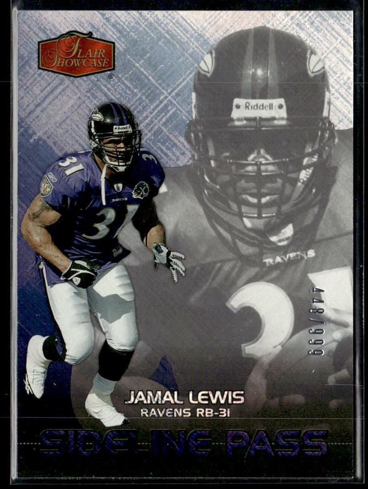 2006 Flair Showcase Jamal Lewis #/999