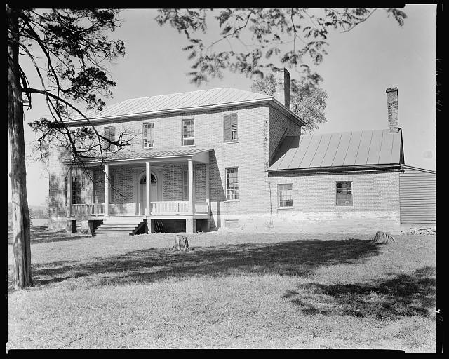 Photo:Leesburg Virginia Temple Hall 1930s Historic House Plantation