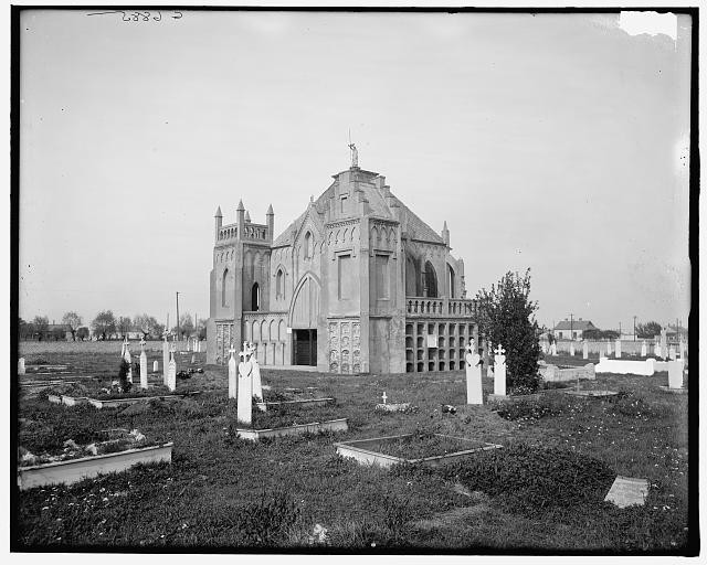 Photo:New Orleans LA St Roch's Chapel Shrine 1910s Cemetery Church