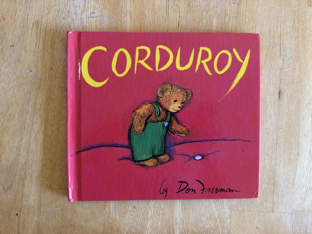 Corduroy 1968 by Don Freeman, HB, Mini version, Vintage 60s Children's Book