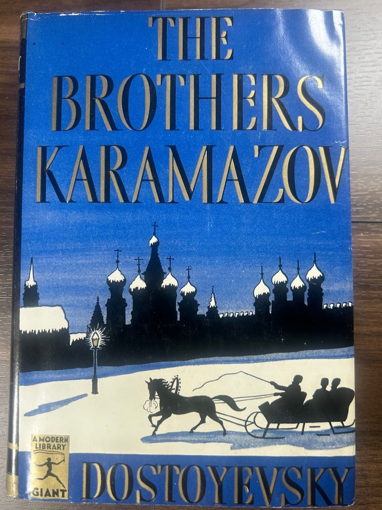 Dostoyevsky BROTHERS KARAMAZOV Modern Library Giant DJ Garnett Good