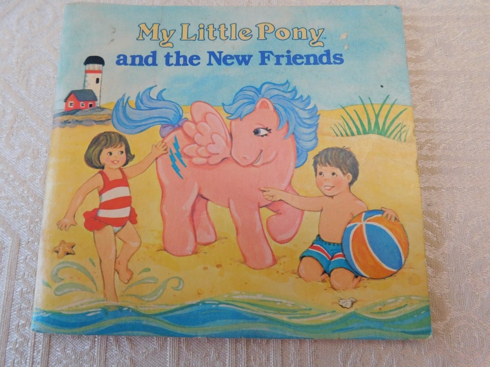 3 Small Vintage Children's books 2 My Little Pony & 1 Holly Babes